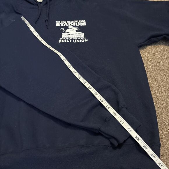 New York Meadowlands Stadium Hoodie Gildan tag - XL - RARE UNION (Jets, Giants) - Picture 4 of 10